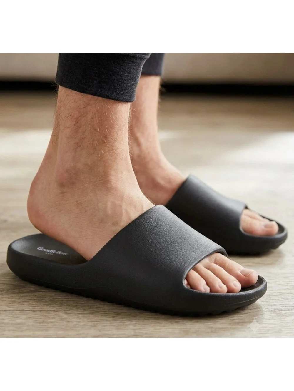 Goodfellow & Co Kendrix Slides Black Size 8